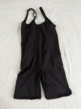 Black Shapewear Romper Bodysuit